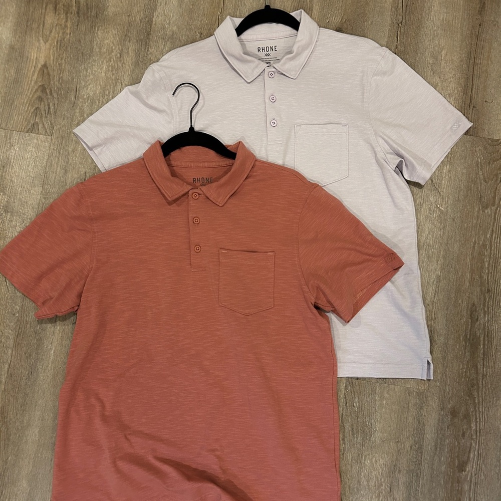 Two RHONE Cloud 9 Polos